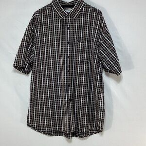 Ecko Unlimited Black and White Checkered Men's Shirt